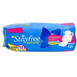 STAYFREE EXTRA LARGE 12PAD